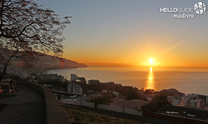 Sonnenaufgang in Funchal