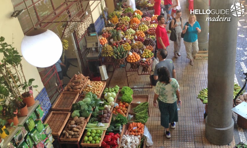 Colores de mercado en Funchal