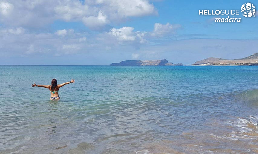 The blue of Porto Santo