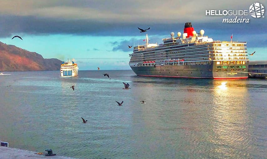 On the way to Porto Santo