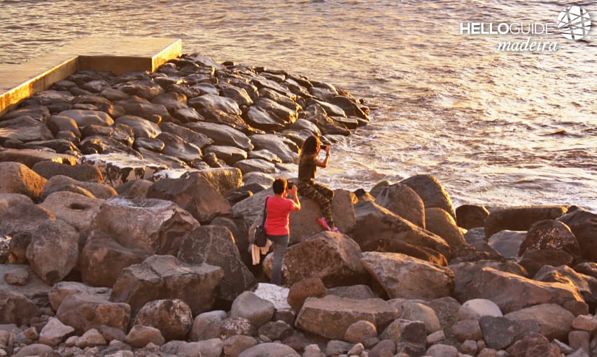 Le coucher de soleil