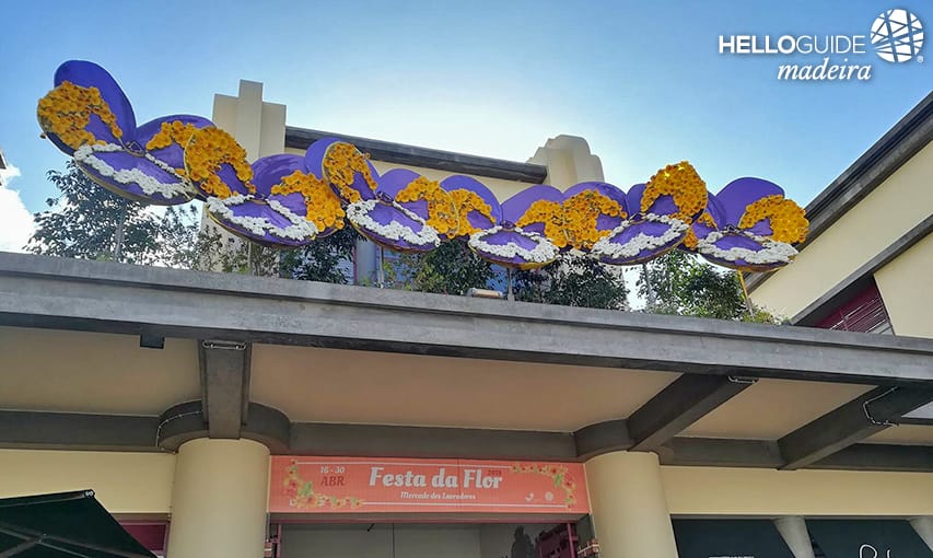 Festival des fleurs au marché