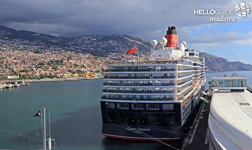 Queen Elisabeth in Funchal